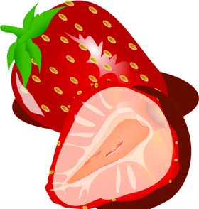 草莓矢量