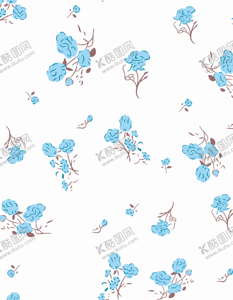 编号：15221609181723095090【酷图网】源文件下载-小碎花图案