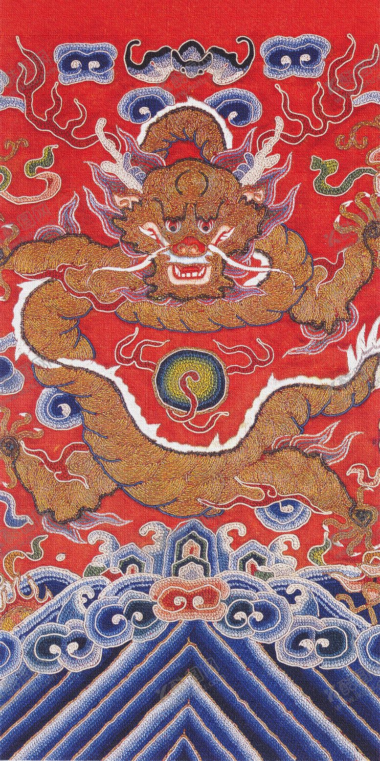 编号：79734310040157439140【酷图网】源文件下载-龙腾四海玄关图