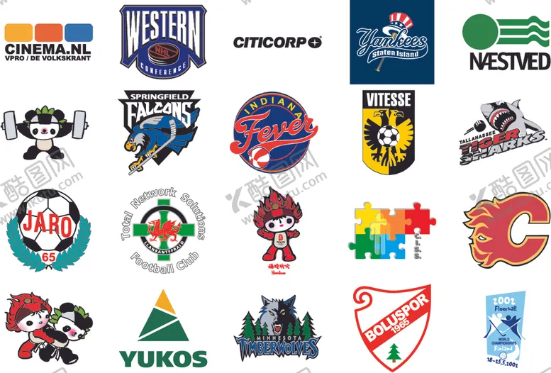 编号：68717405100506263676【酷图网】源文件下载-体育logo体育图标体育标
