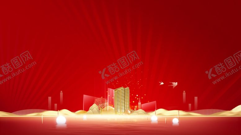 编号：13829104250654082441【酷图网】源文件下载-地产开盘背景