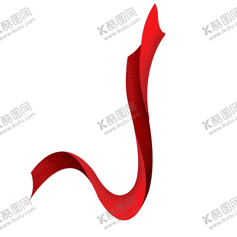 编号：89017110230539336657【酷图网】源文件下载-红色飘带
