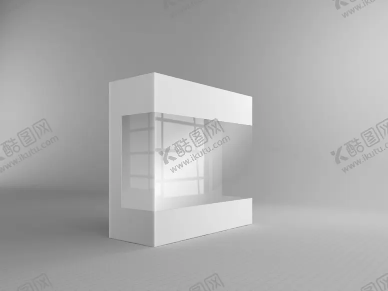 编号：68259803011533397527【酷图网】源文件下载-长方透明纸制滑盒样机