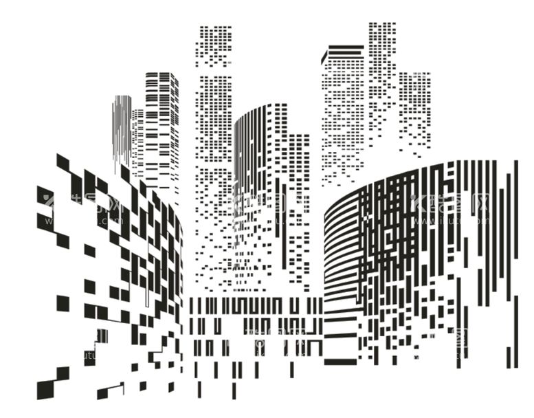 编号：47343011262003183443【酷图网】源文件下载-大厦剪影