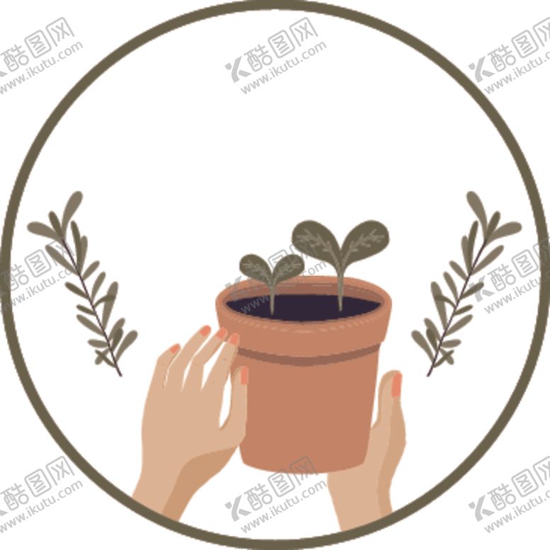 编号：50509110241545584706【酷图网】源文件下载-手绘花盆