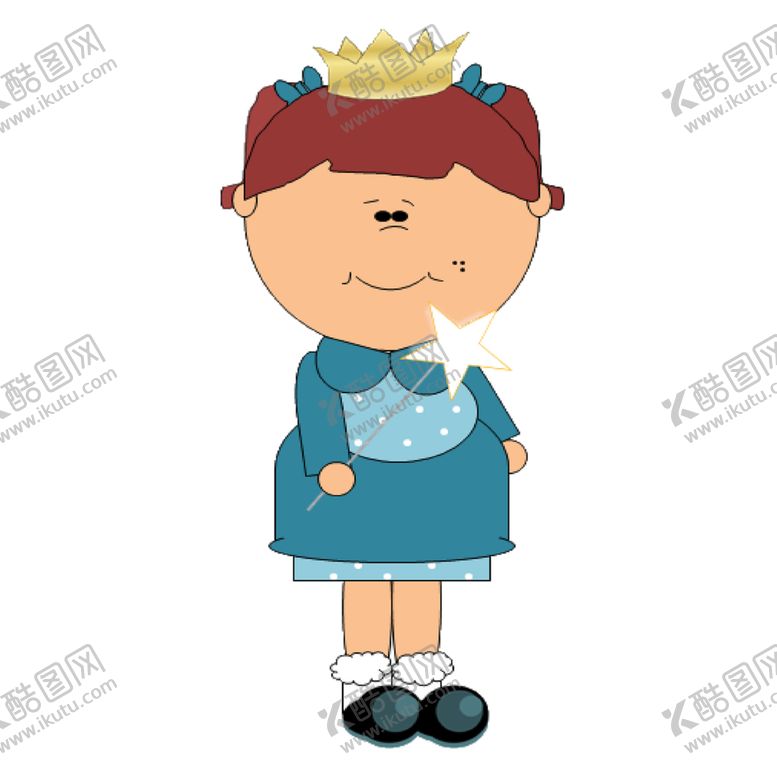 编号：55397409271351443801【酷图网】源文件下载-星星棒女孩