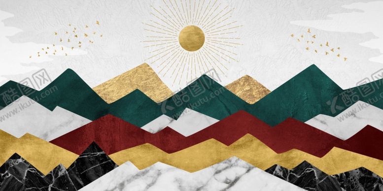 编号：24062810080959451825【酷图网】源文件下载-现代轻奢装饰画