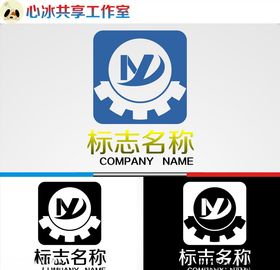 logo设计字母矢量矢量图制作