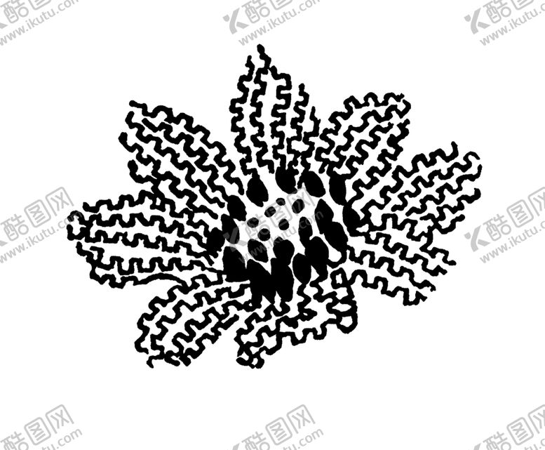 编号：57934205080254032283【酷图网】源文件下载-线条花