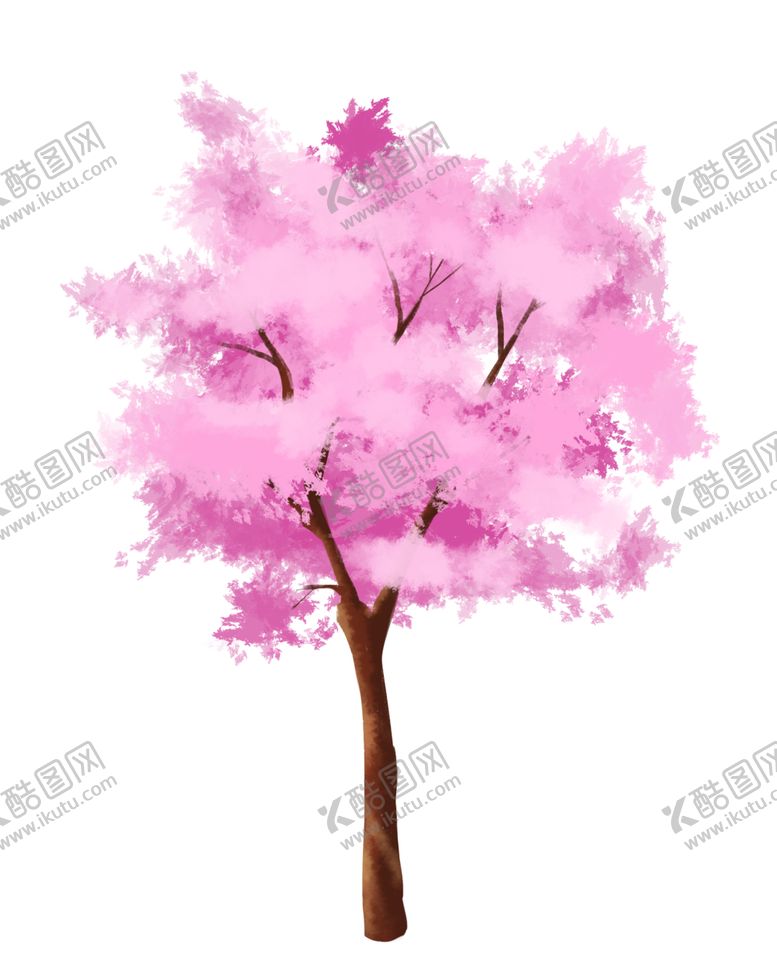 编号：63618804190056586559【酷图网】源文件下载-手绘樱花