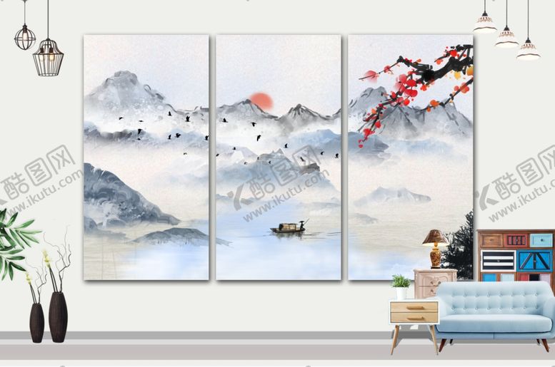 编号：32264805160241361606【酷图网】源文件下载-山水画