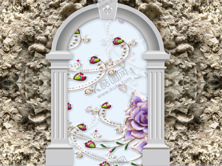 编号：88287210211925424036【酷图网】源文件下载-背景墙