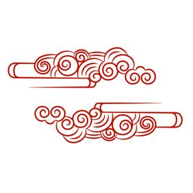 云素材云贴纸漂浮对话框