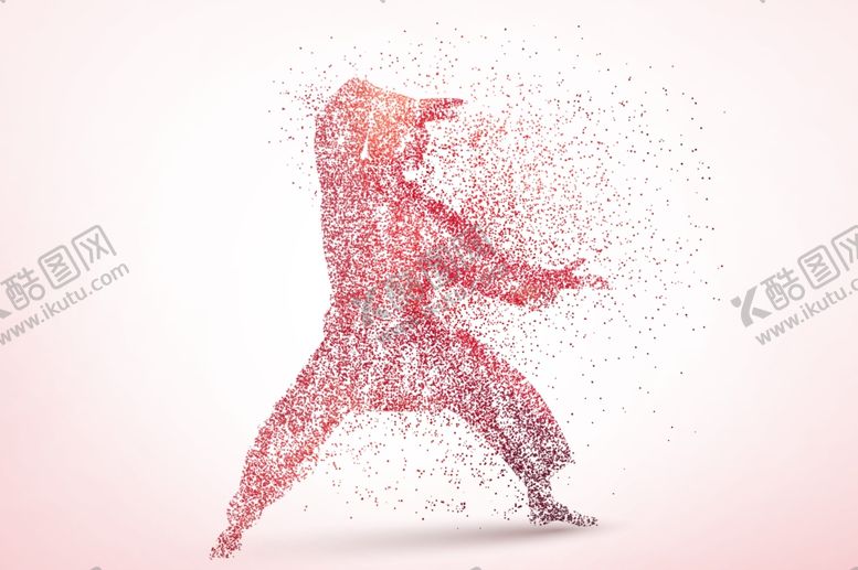 编号：69671809161857267271【酷图网】源文件下载-武术粒子背景
