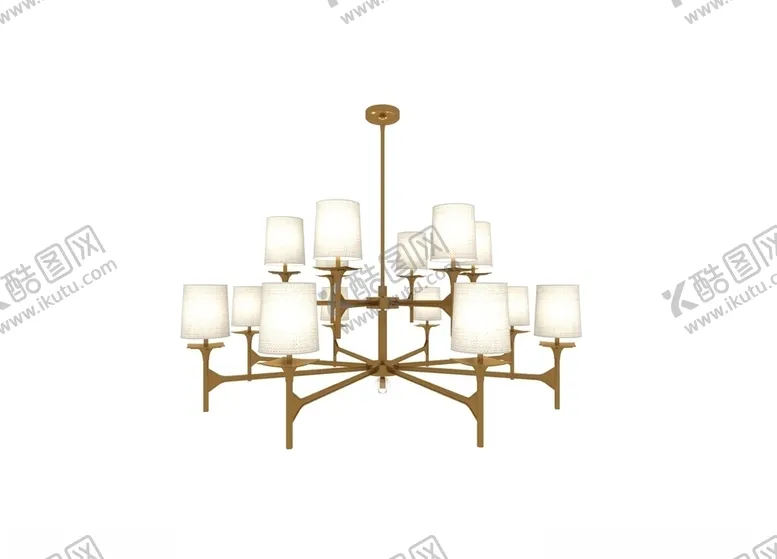 编号：17781809150322539829【酷图网】源文件下载-欧式吊顶3d模型