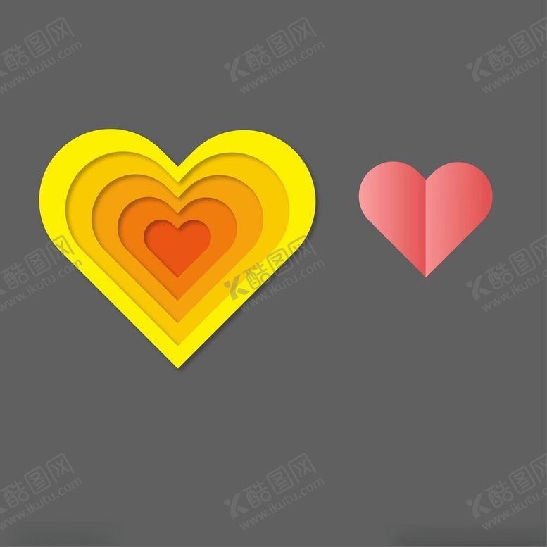 编号：48171102161235332613【酷图网】源文件下载-剪纸风爱心