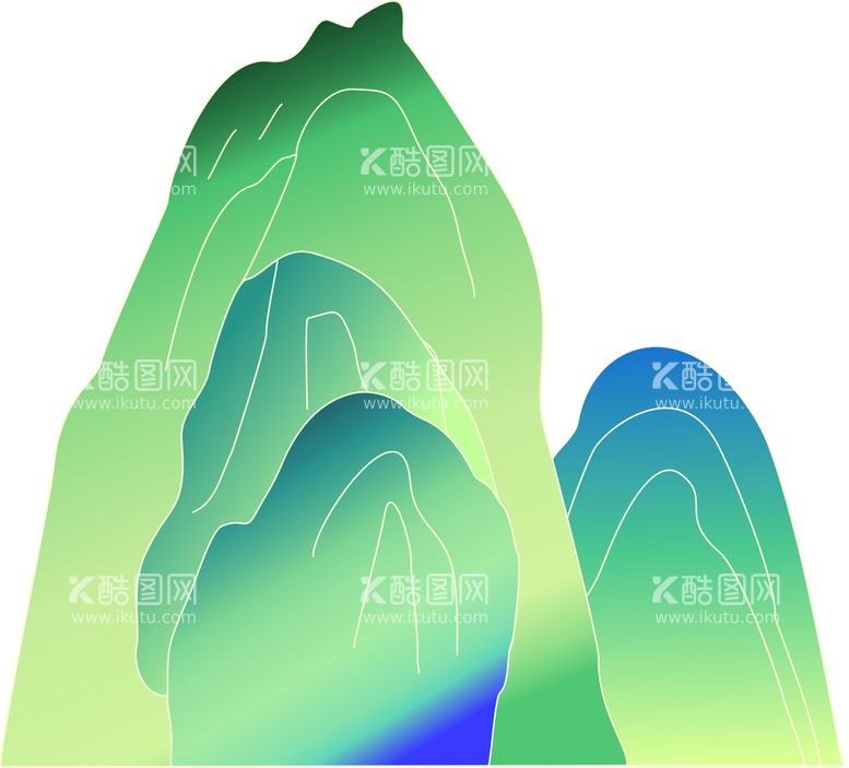 编号：19320709250202260512【酷图网】源文件下载-国潮山水