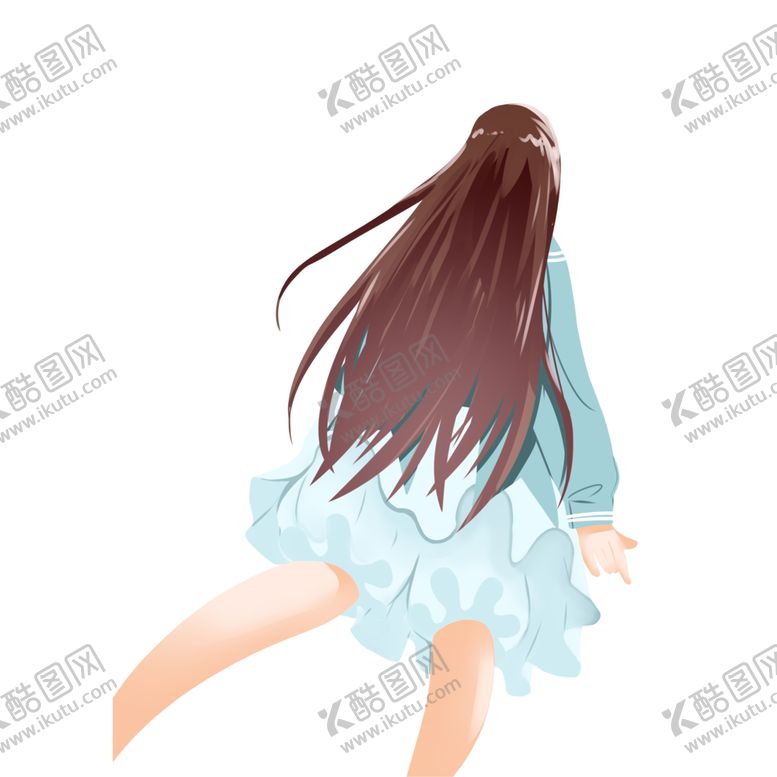 编号：83759209192048338365【酷图网】源文件下载-彩绘人物背影