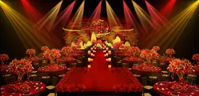 婚礼舞台效果图