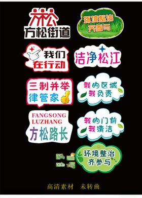 绿化异形举牌