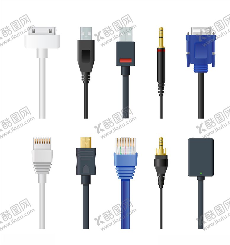 编号：18498909141533455104【酷图网】源文件下载-数据线