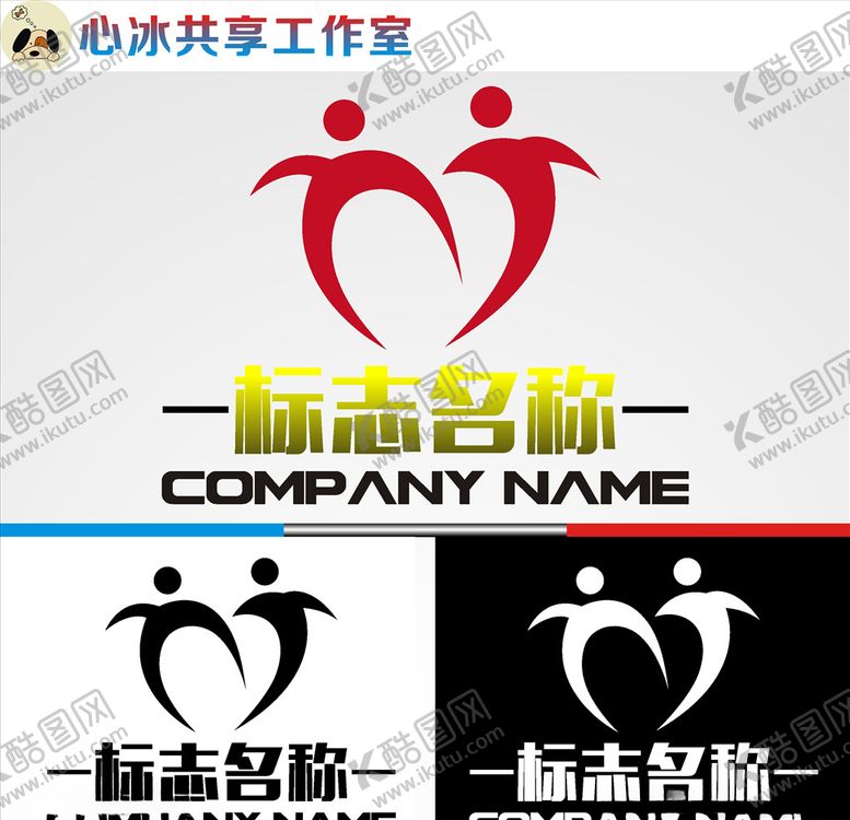 编号：22113110101854204272【酷图网】源文件下载-舞蹈logo