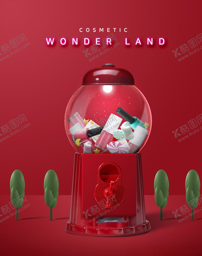 编号：47223305171658587085【酷图网】源文件下载-美妆海报