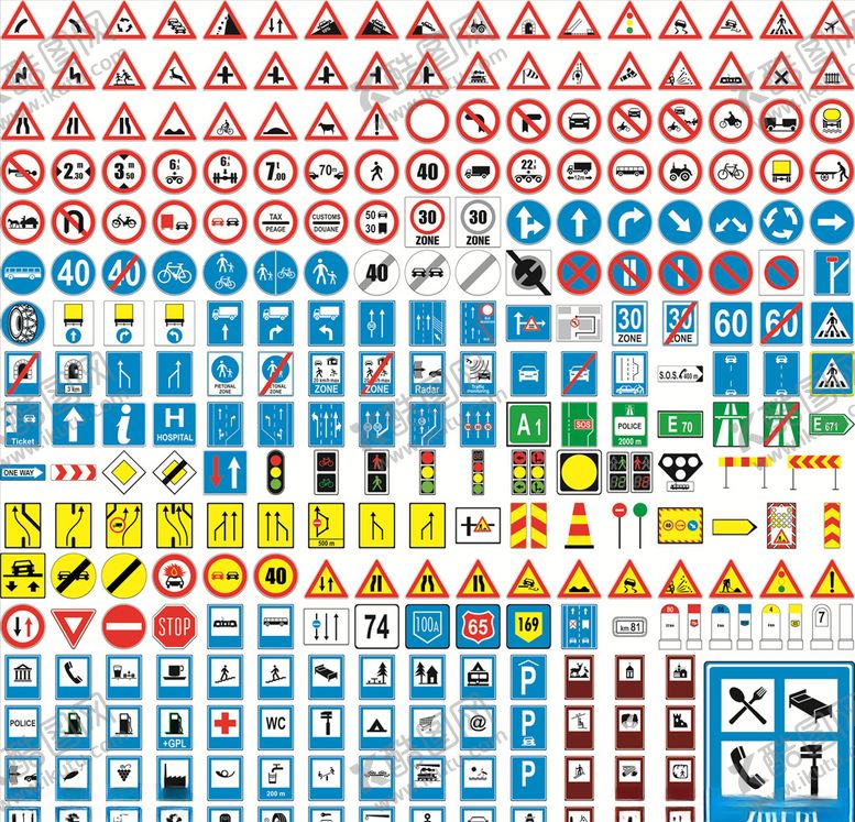 编号：99352210310116203026【酷图网】源文件下载-警示图标