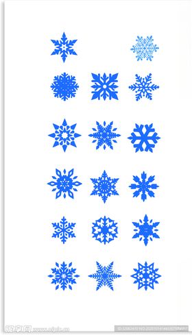 雪花素材