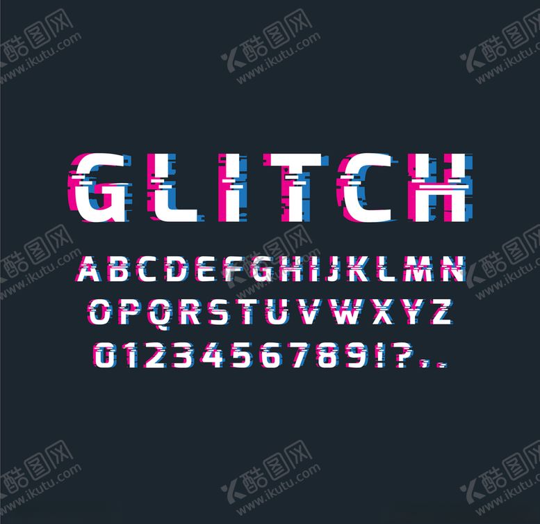 编号：15812109191527215558【酷图网】源文件下载-英文字母数字