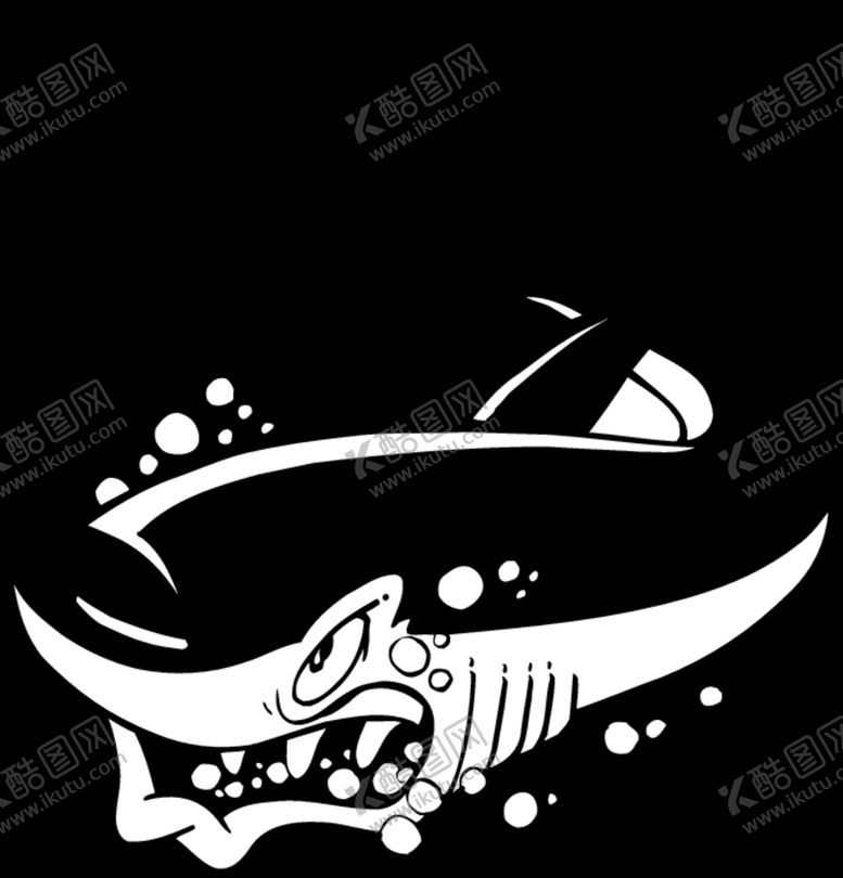 编号：31632504210244317600【酷图网】源文件下载-手绘黑白动物