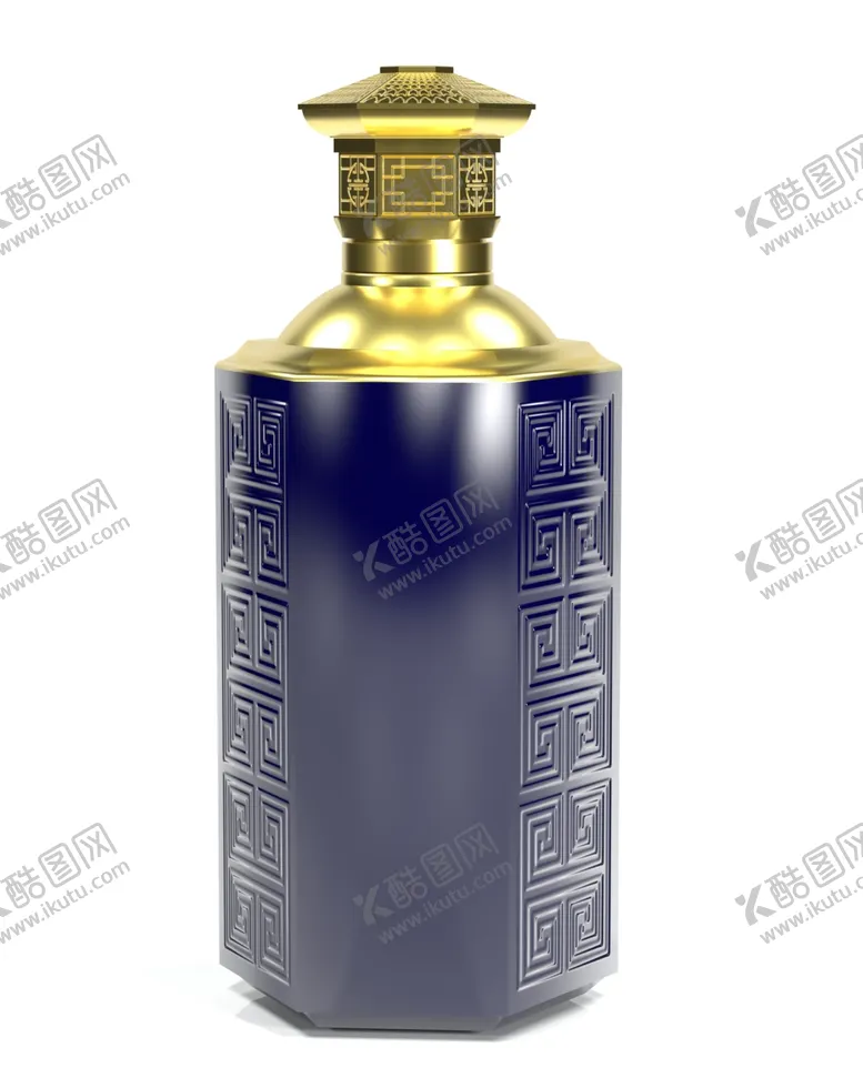 编号：13267311291410582418【酷图网】源文件下载-白酒瓶