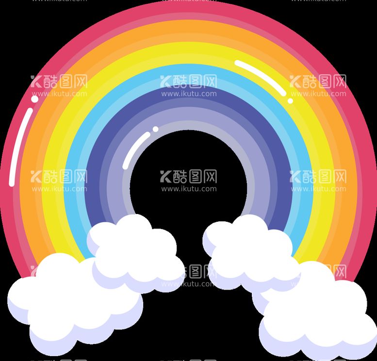 编号：57724311061932047542【酷图网】源文件下载-彩虹图案