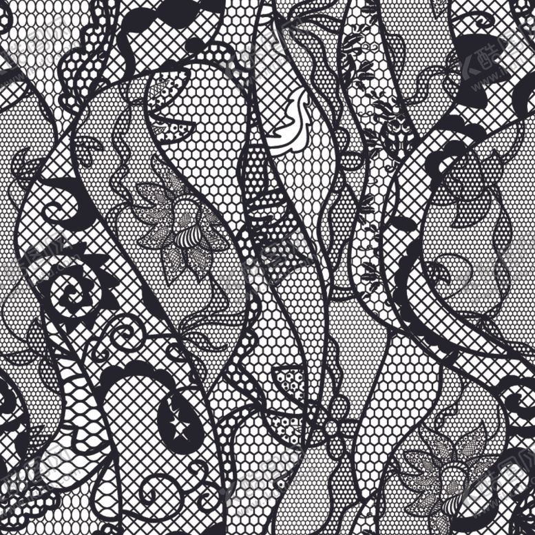 编号：32153410152331416349【酷图网】源文件下载-蕾丝花边花纹图案