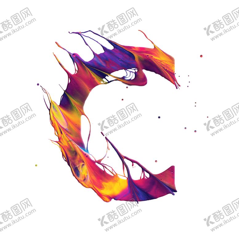 编号：18093002130233124197【酷图网】源文件下载-彩色字母