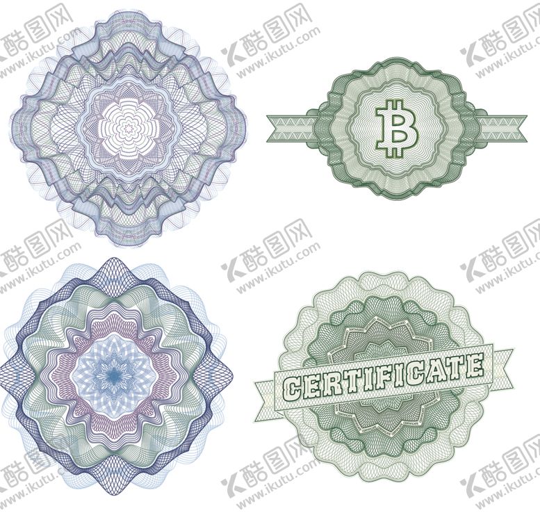 编号：91405601162129139424【酷图网】源文件下载-防伪花纹