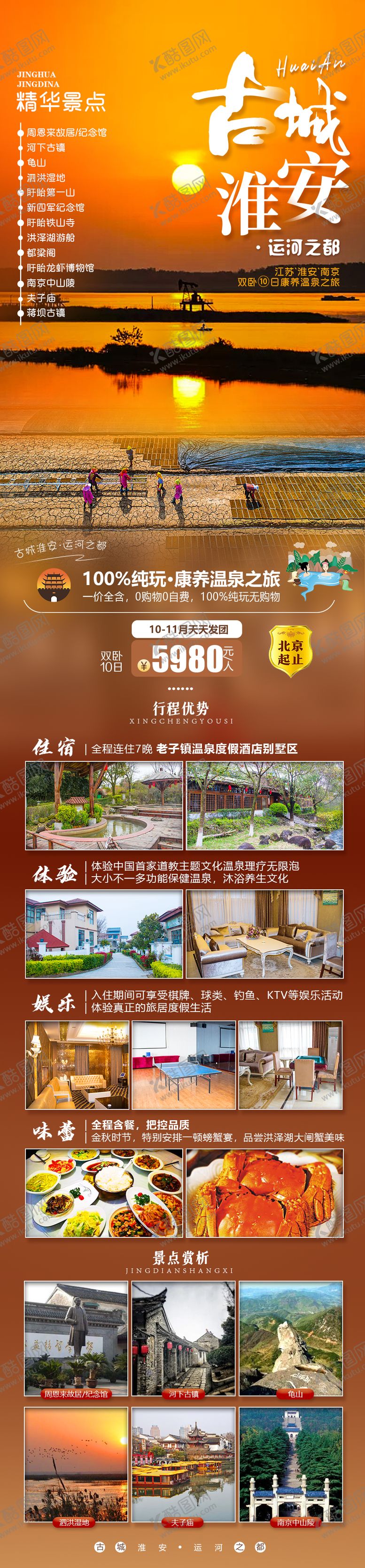编号：47600701301907075317【酷图网】源文件下载-淮安旅游海报