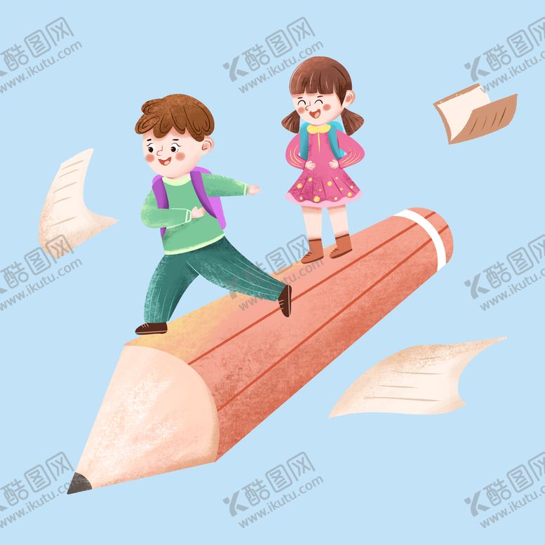 编号：32095811061246432379【酷图网】源文件下载- 卡通学生 