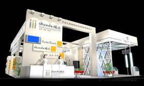 展览3D模型三面开口示维设计示