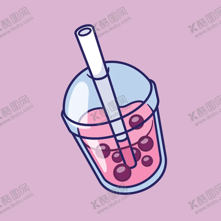 编号：31947001141739242842【酷图网】源文件下载-矢量卡通奶茶