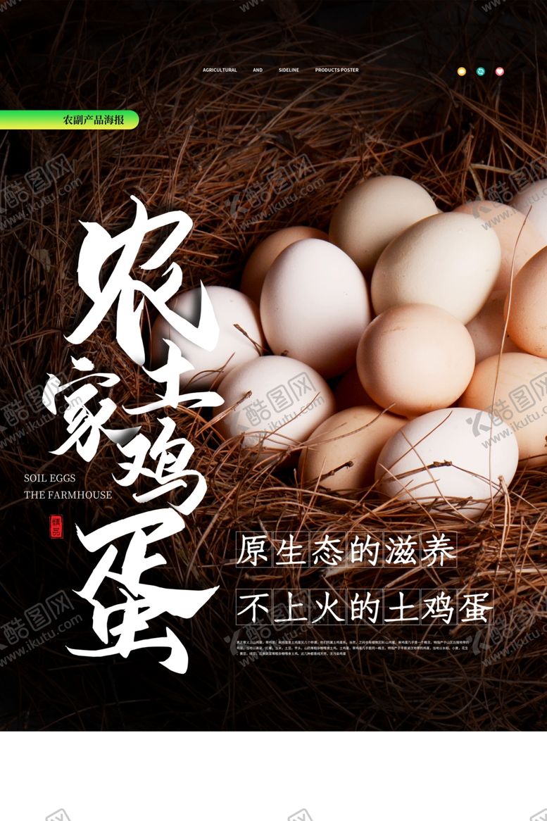 编号：70167709290041144629【酷图网】源文件下载-农家鸡蛋