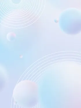 蓝色背景线条弥散风渐变小清新