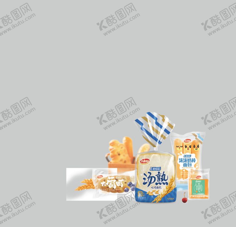 编号：17191805070942028771【酷图网】源文件下载-达利园美焙辰面包货架价格签