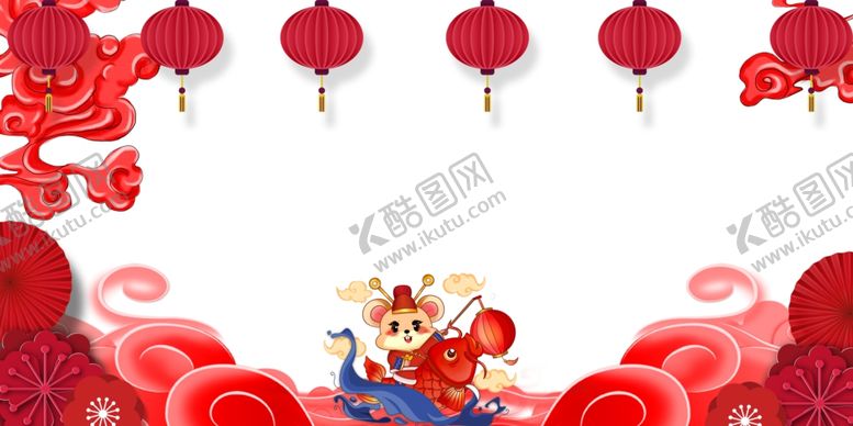 编号：62432310021631142411【酷图网】源文件下载-元旦春节橱窗包装