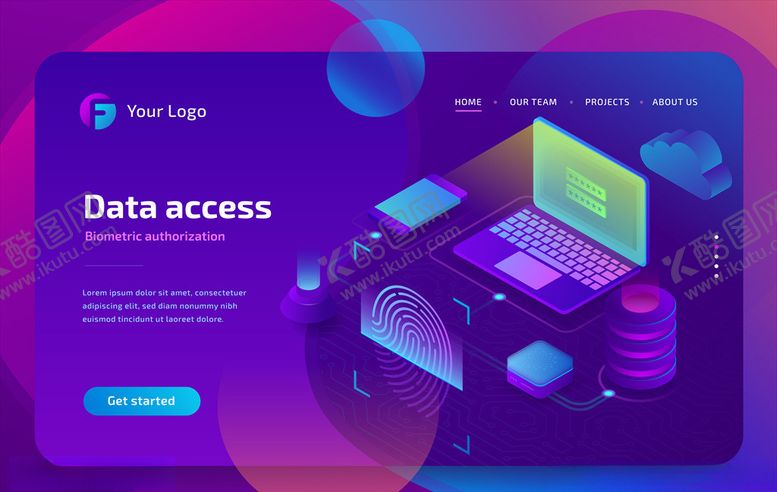 编号：54958909262253464976【酷图网】源文件下载-指纹加密