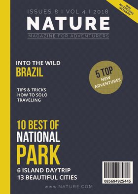 自然风光书籍封面