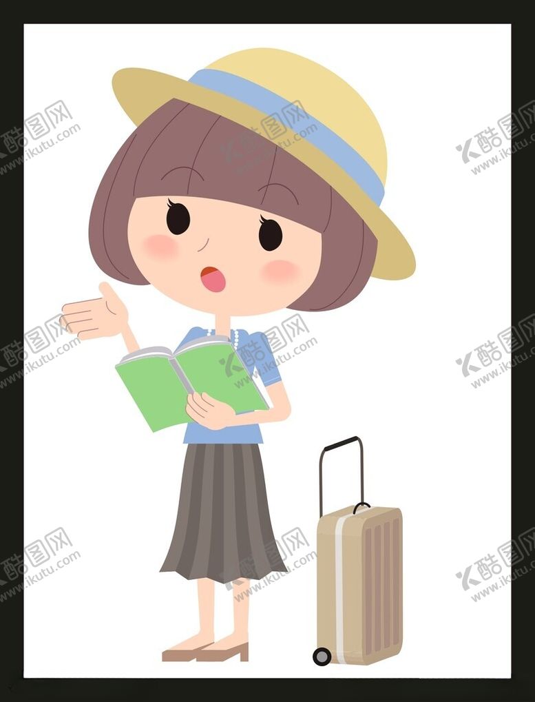 编号：81476801291938576182【酷图网】源文件下载-旅游旅行女孩