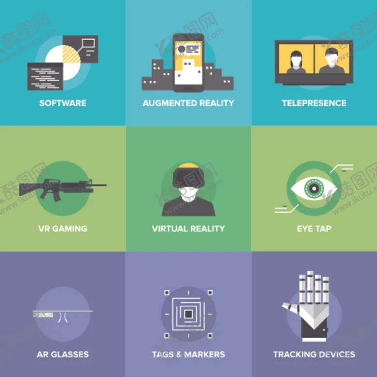 编号：10627404040258361956【酷图网】源文件下载-科技与安全相关图标集合