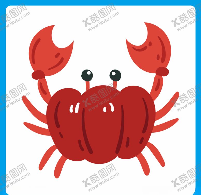 编号：74924105142049069978【酷图网】源文件下载-螃蟹矢量