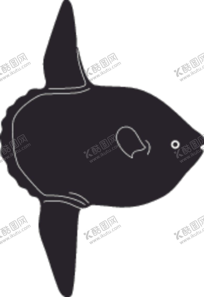 编号：81185310180816427746【酷图网】源文件下载-海洋生物系列海鱼